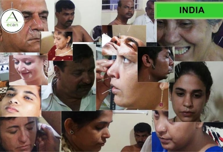 Prácticas con pacientes reales en Goa, India